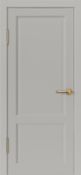 Дверь классическая Криста 2 Серый ПВХ