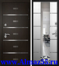 Входная дверь Кассиопея Дуб кантри