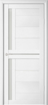 Дверь межкомнатная Палермо-1 Белый жемчуг