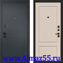 Входная дверь Алмаз 11 | Чёрный шёлк | Форте Прато