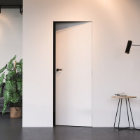 Дверь скрытая кромка хром реверс